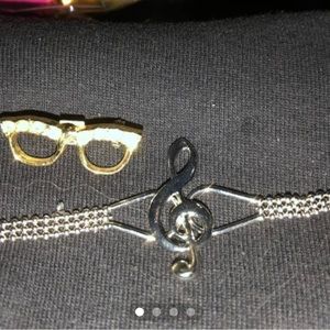 Music note ring and bracelet